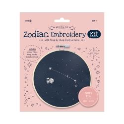 Zodiac Embroidery Kit - Aries