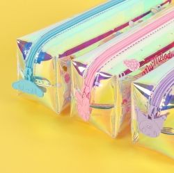 Aurora Hologram Pencil Case with Zipper 