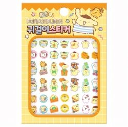 Sanrio Characters Pompompurin Earring Sticker
