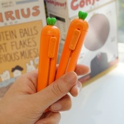 Carrot Friends Slide Eraser , set of 20