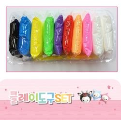 10 colors Clay with Tool (set of 8)