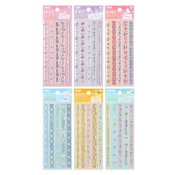 Sanrio Masking Tape Type Seal Stickers, 30Sheets Set 