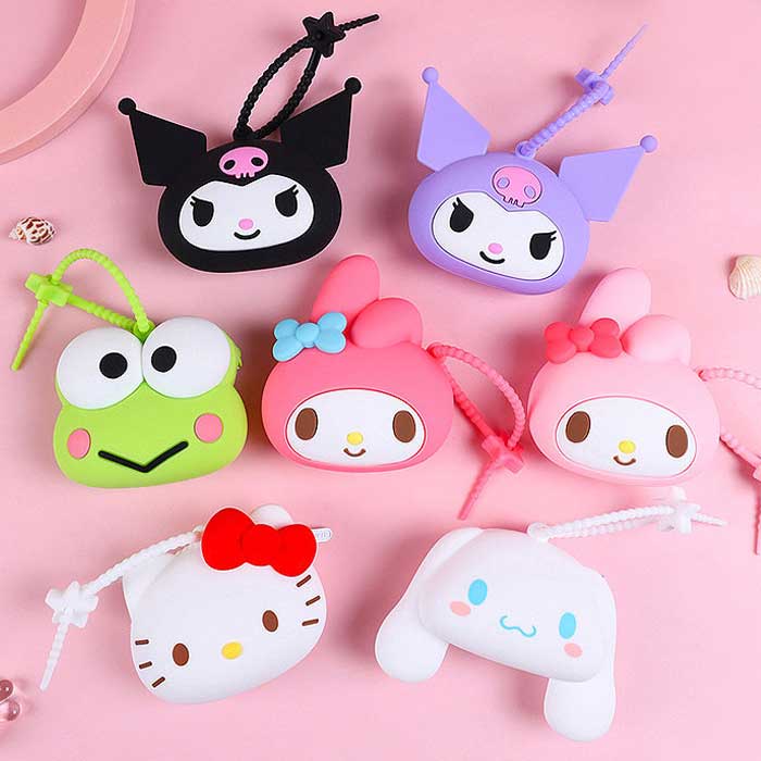 Sanrio Characters Silicon Coin Wallet