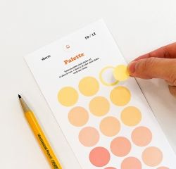 Palette Circle Sticker Set (12sheets)