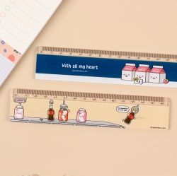 Convenience store 15cm ruler (1 set of 40 pieces)