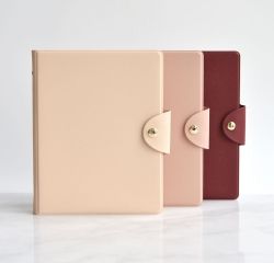 Classy Binder Folio, 6-rings Planner Cover, A5 size