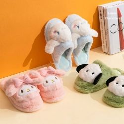 Sanrio Fuzzy House Slippers 