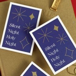 A Kind Message Christmas Card 10 Sheets 