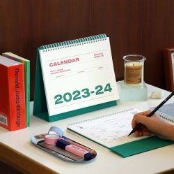 Gi-Bon 2 Years Desk Calendar v.2,(2023.1-2024.12 Undated)