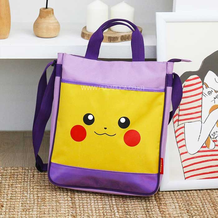 Pokemon Face Tote Bag, Shoulder Bag