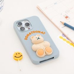 DONATDONAT Bear silicone case iphone14
