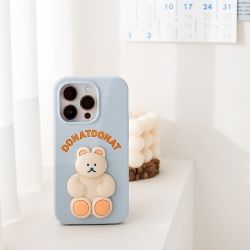 DONATDONAT Bear silicone case iphone14