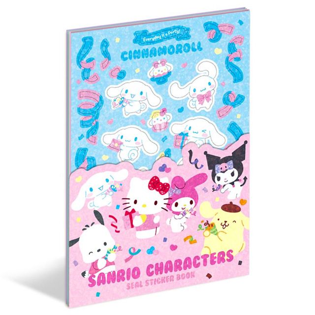 Sanrio Characters Seal Stickers Book 