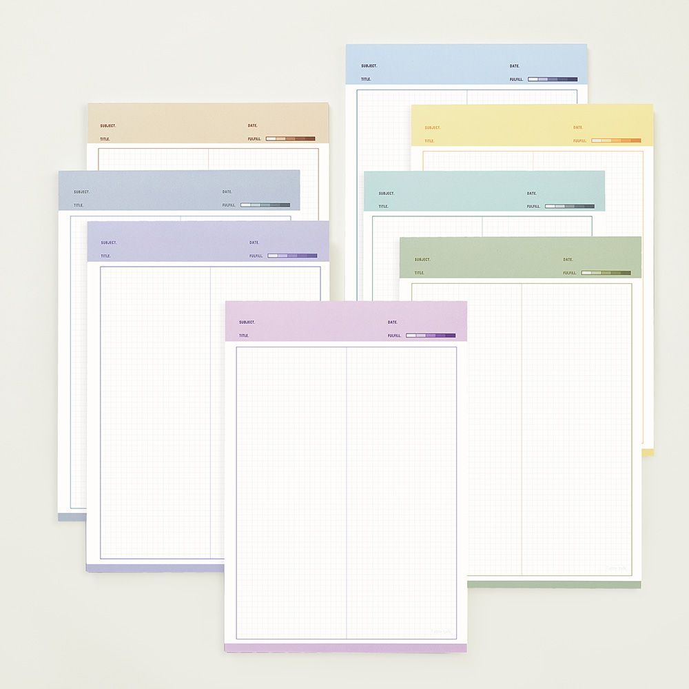 Color Energy Notepad B5 