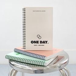 Gi-Bon One Day Planner (Diary+Cash Book)