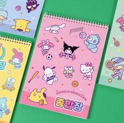 Sanrio Characters Note Book (Random)