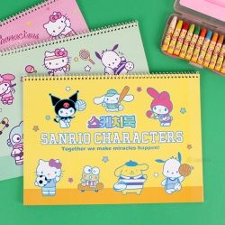 Sanrio Characters Sketch Book (Random)
