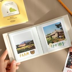 Archive Square Album for Polaroid Photo, Instax Mini Shot 3 Size