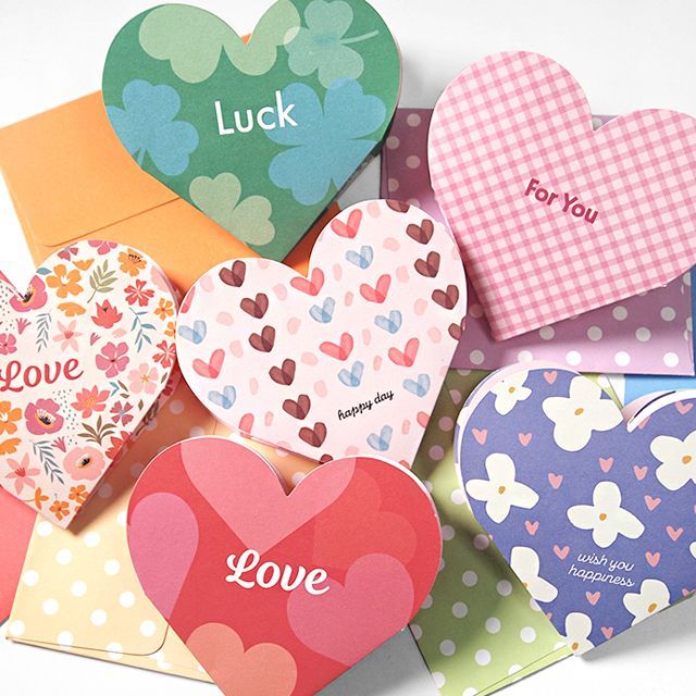 Heart Clover Folding Letter Papers 