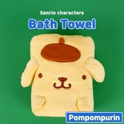 Pompompurin Bath Towel 