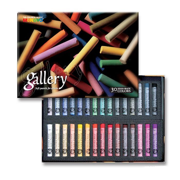 Gallery Soft Pastels for Artists 30Colors 