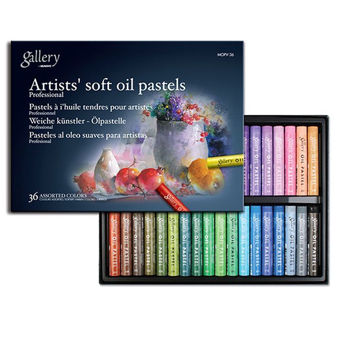 Gallery Artists' Soft Oil Pastels 36Colors 