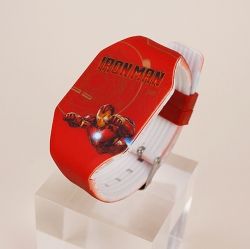 Iron-man LED Clock