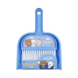 Dust Pan and Brush Set Blue