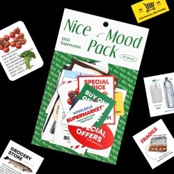 Nice mood sticker pack - supermarket