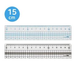 15cm Color Graph Ruler -40pcs