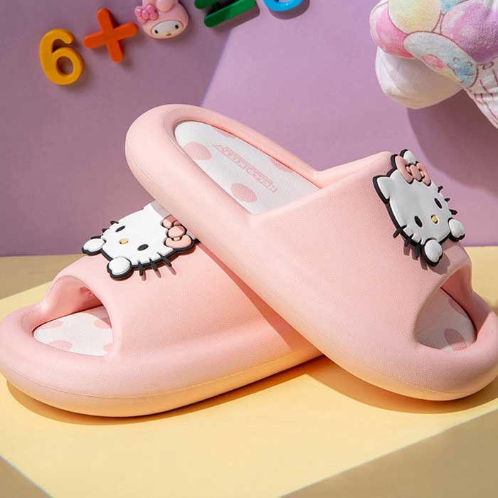 Hello Kitty Foreground EVA Slippers for Kids
