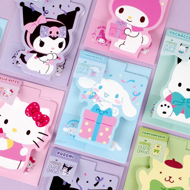 Sanrio characters Standing Greeting Cards, 27ea