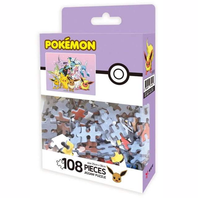 Pokemon Puzzle 108 pcs Pikachu and Eevee Friends
