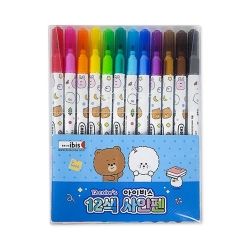 12 Colored Marking Pen_Blue