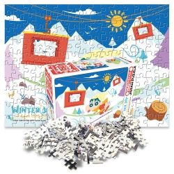 Shinchan jigsaw puzzle 150PCS_ski camp