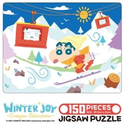 Shinchan jigsaw puzzle 150PCS_ski camp