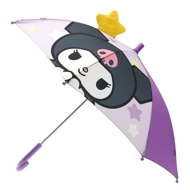 Kuromi 47cm Sweetstar stereoscopic hologram long umbrella