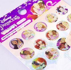 Disney Princess Hologram Compliment Sticker