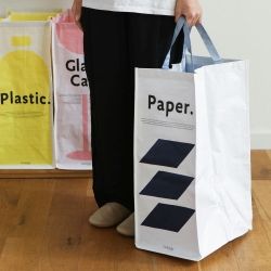 Tarpaulin recycling bin Set -  Simply