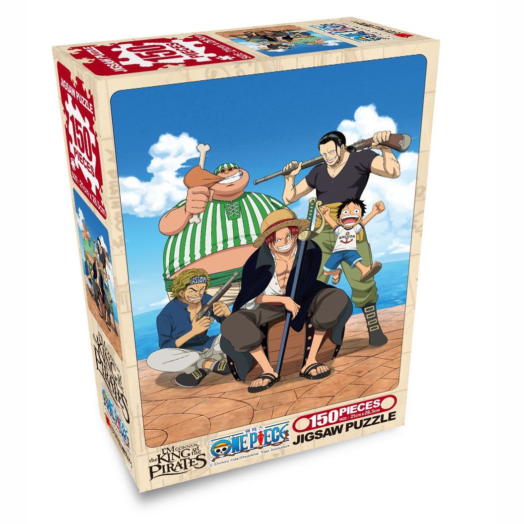 One Piece Jigsaw Puzzle 150Pieces - Memories with the Red-headed Pirates