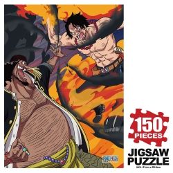 One Piece Jigsaw Puzzle 150Pieces - a fire fist Ace vs black beard