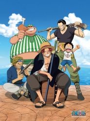 One Piece Jigsaw Puzzle 150Pieces - Memories with the Red-headed Pirates