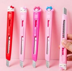 MY MELODY Cutter Knife, set of 20