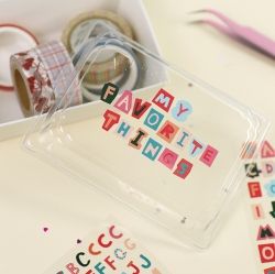 Color Recipe Alphabet Sticker
