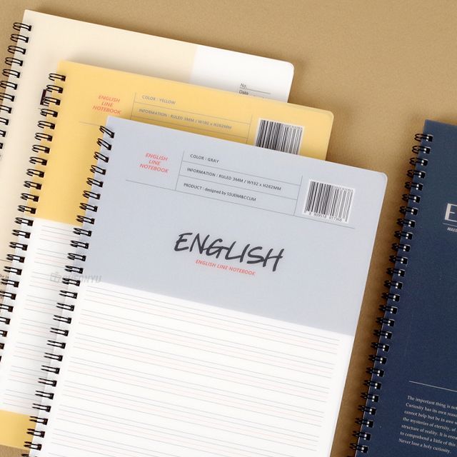 3000 Simple English Handwriting Notebook