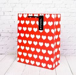 Heart Shopping Bag(M) 10pcs