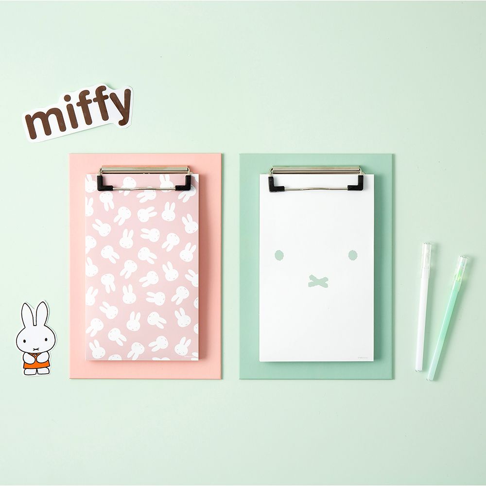 Miffy Clip Board Memo Set