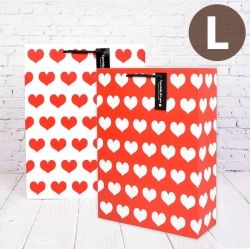 Heart Shopping Bag(L) 10pcs