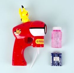 Lighting Pikachu Auto Bubble Gun