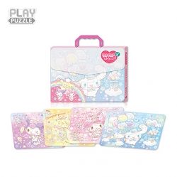 Sanrio Characters Children's Puzzle With Bag _ Twinkle Twinkle Shop